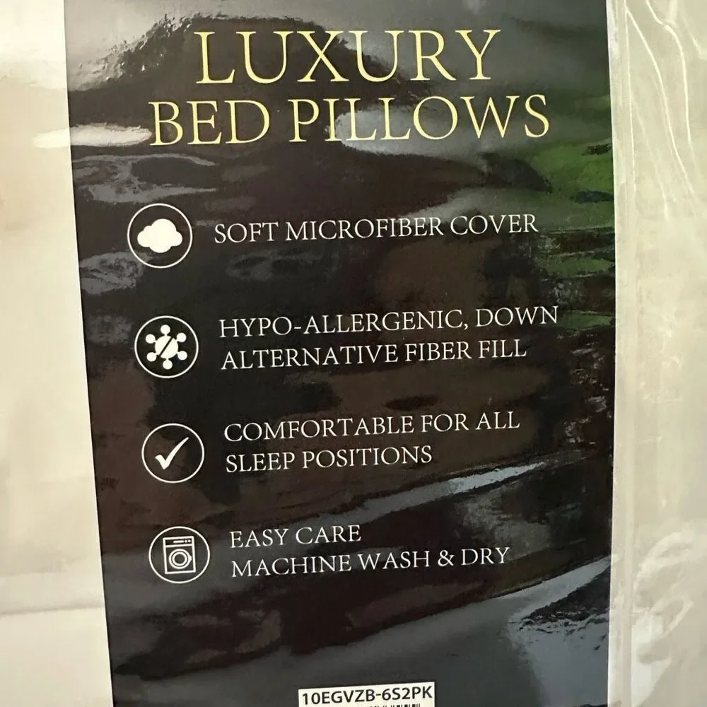 Grace Elizabeth Luxury Bed Pillow Standard 20” x 26”